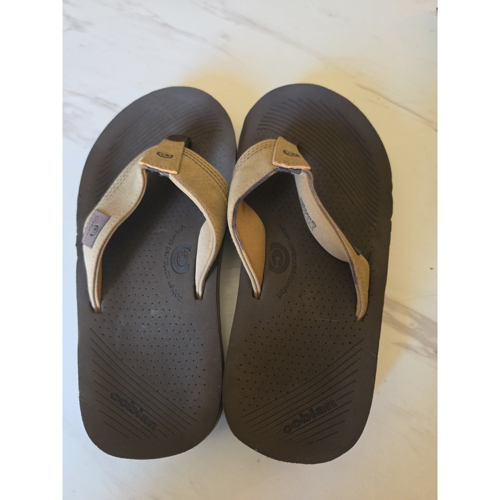 Cobian Brown Flip Flop Sandals Size 6 US